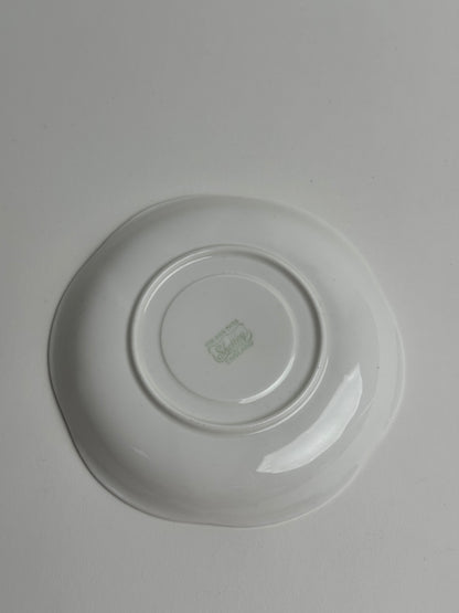 Vintage White Flower Dish