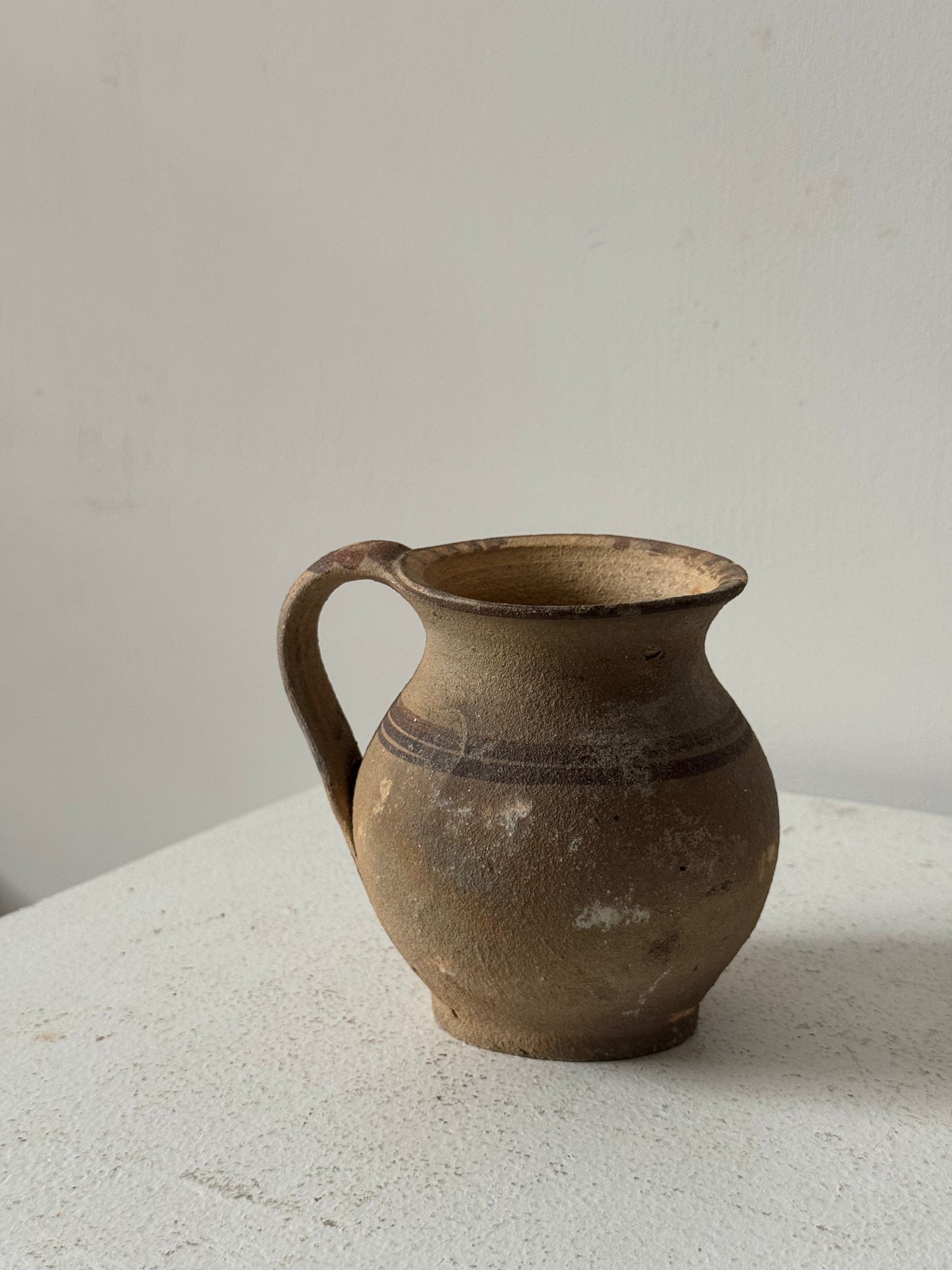 Small Romanian Line Detail Jug