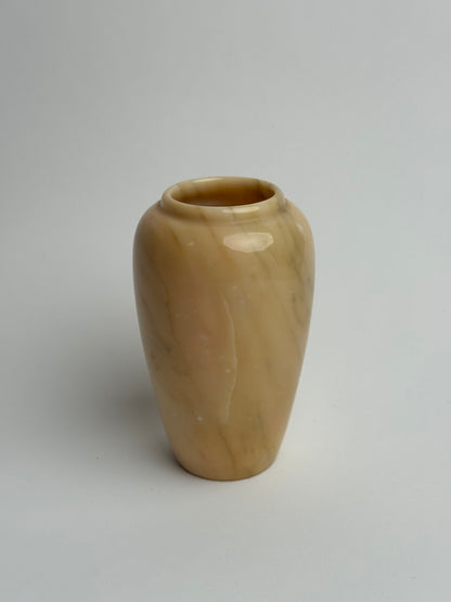 Butter Yellow Marble Vase