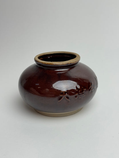 Vintage Glazed Tea Jar