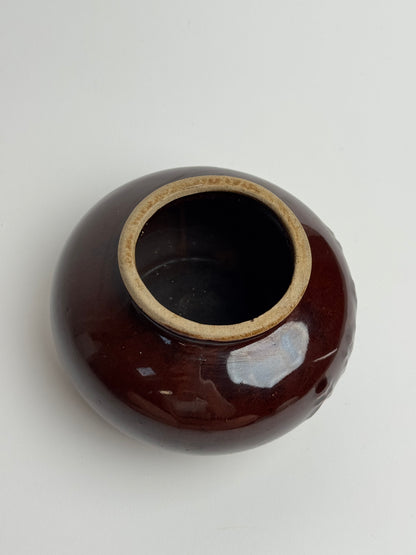 Vintage Glazed Tea Jar