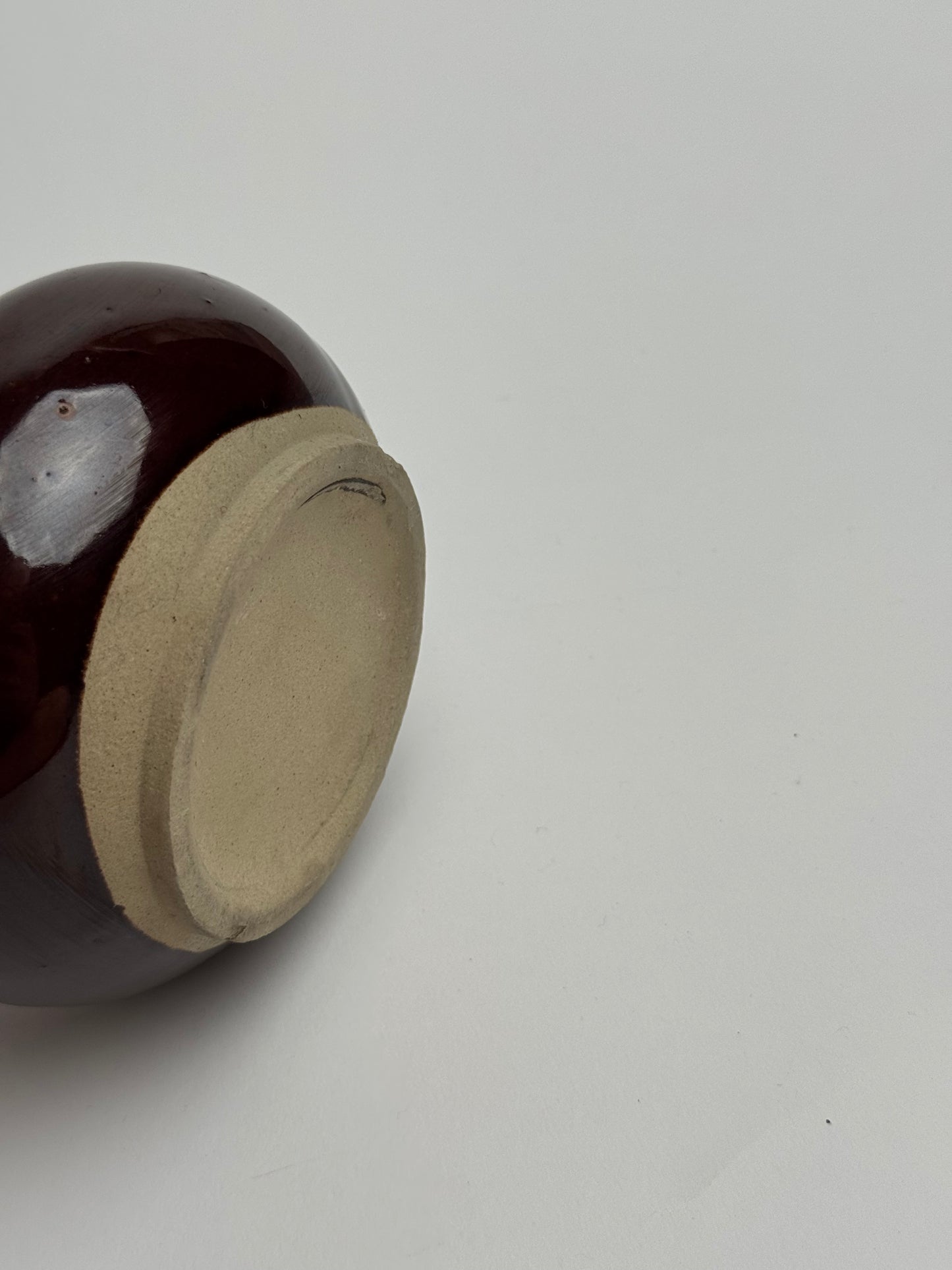 Vintage Glazed Tea Jar