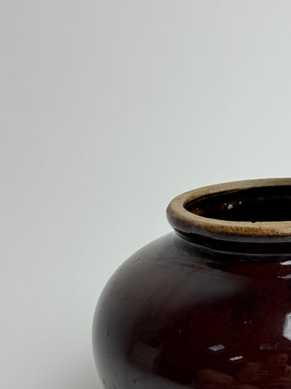 Vintage Glazed Tea Jar