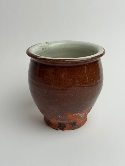Vintage French Storage Pot