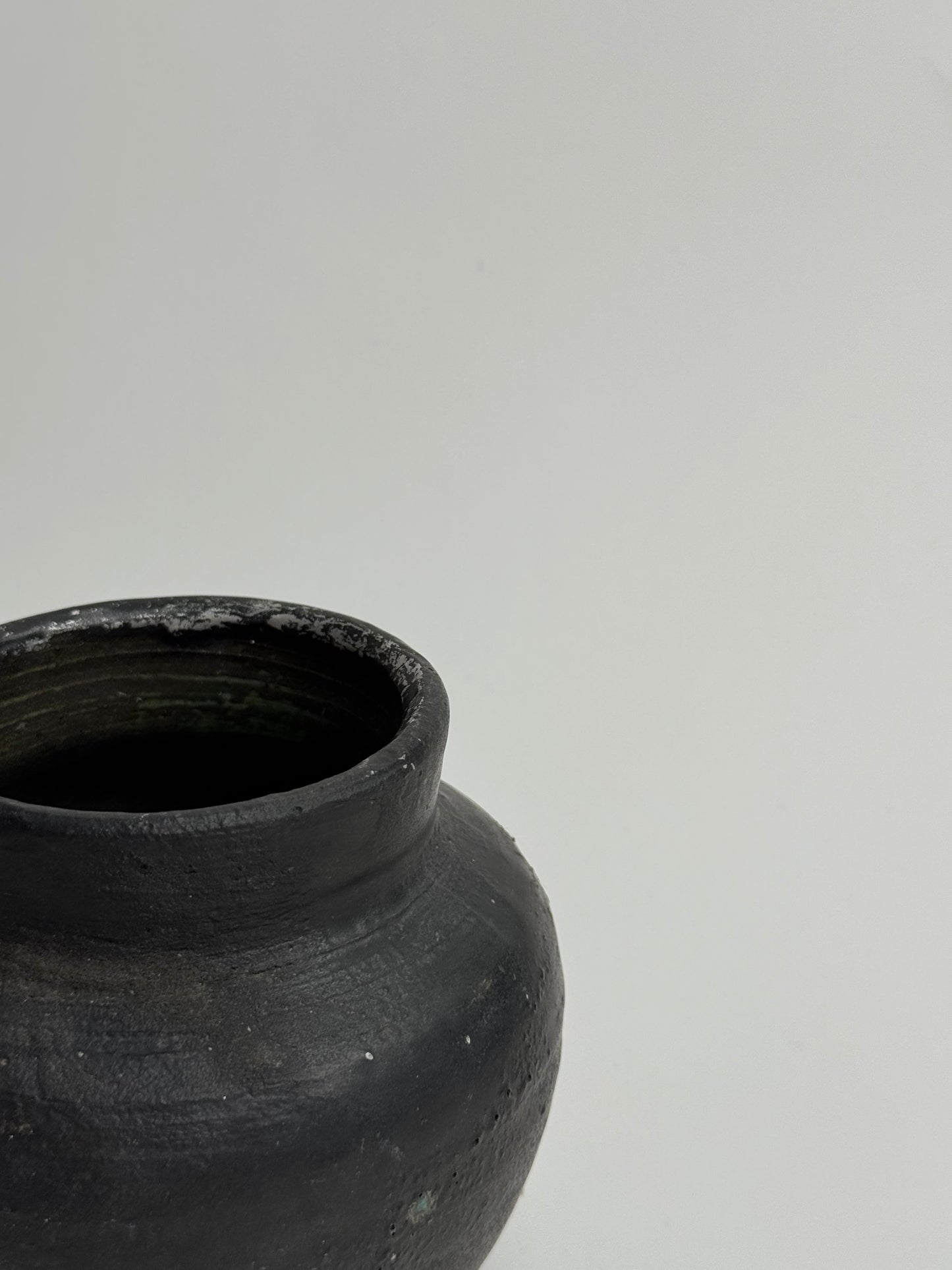 Charcoal Rounded Pots