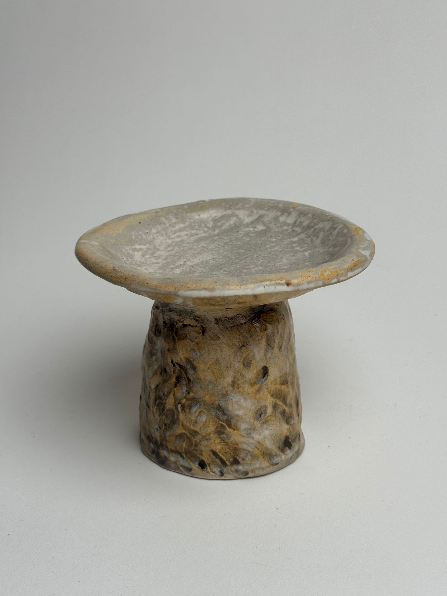 Textured Pedestal Stand