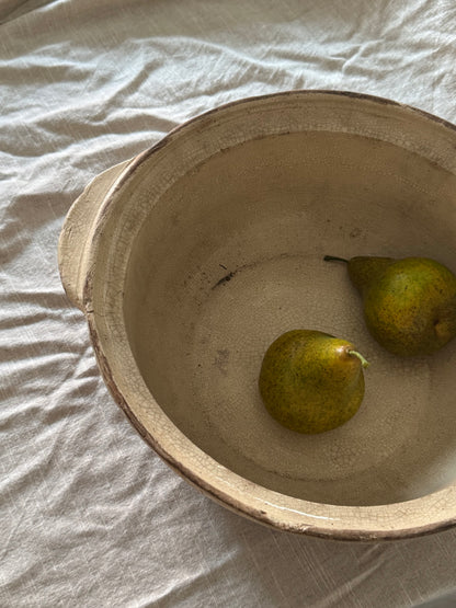 Large Vintage French Country Mixing Bowl