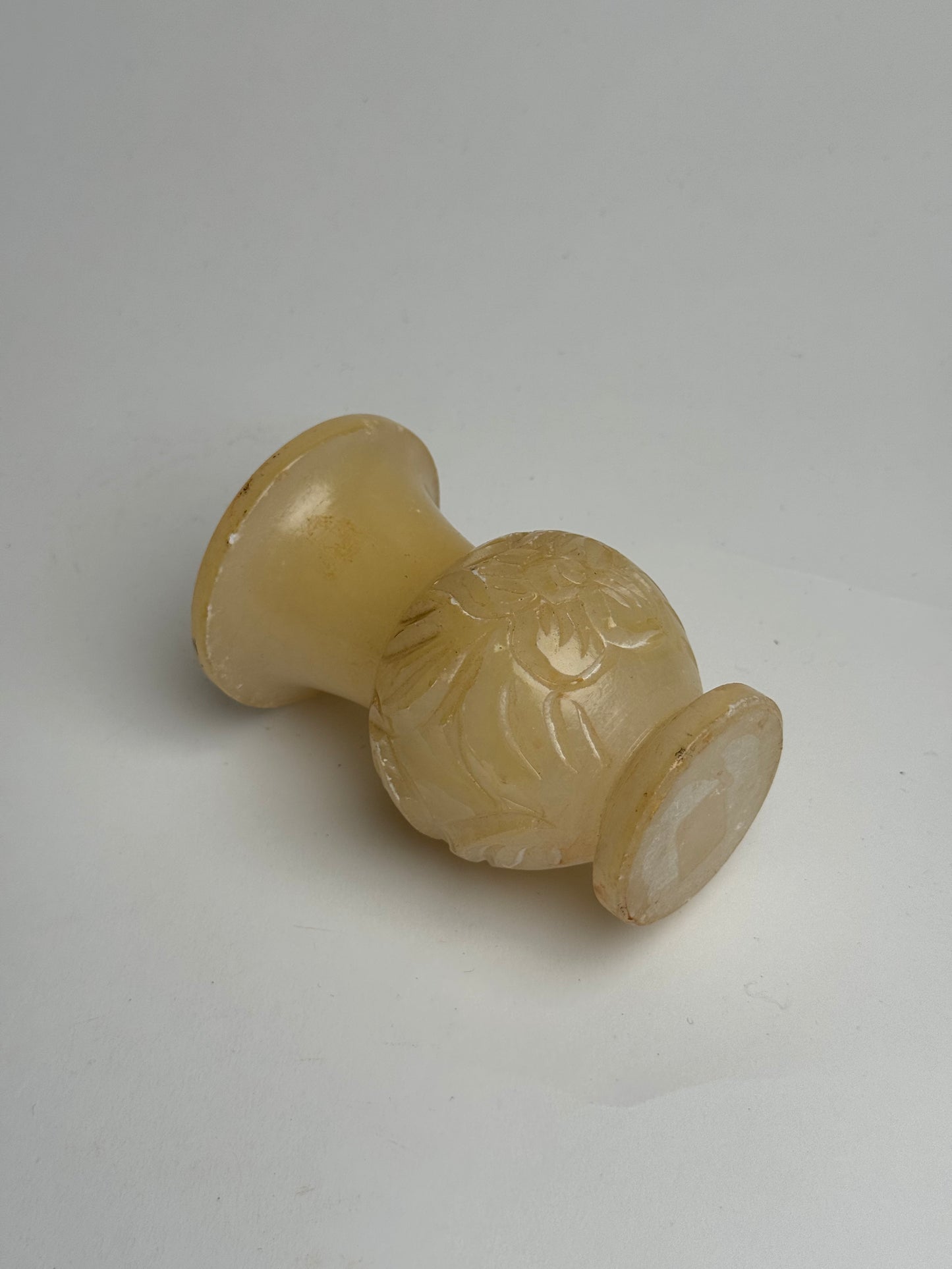 Butter Yellow Marble Candle Holders