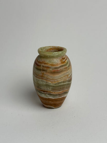Vintage Onyx Vases
