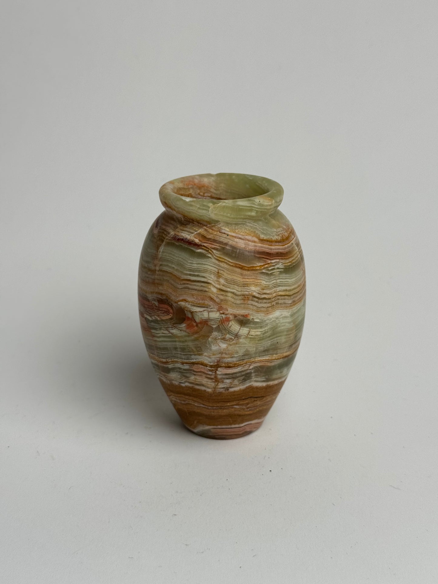 Vintage Onyx Vases