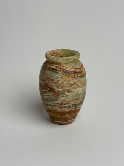 Vintage Onyx Vases