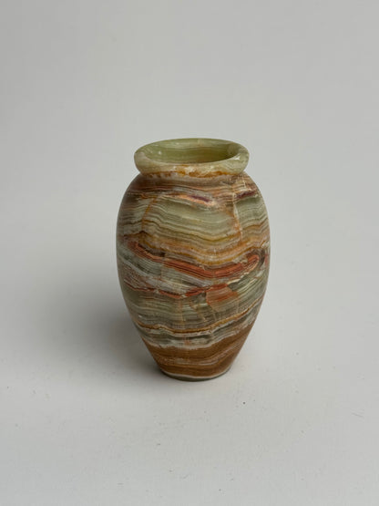 Vintage Onyx Vases