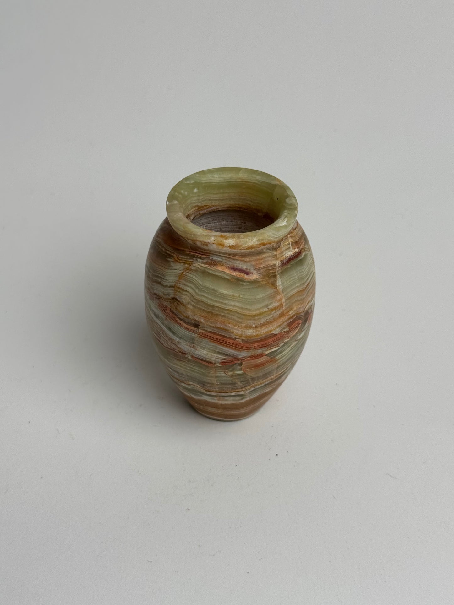 Vintage Onyx Vases