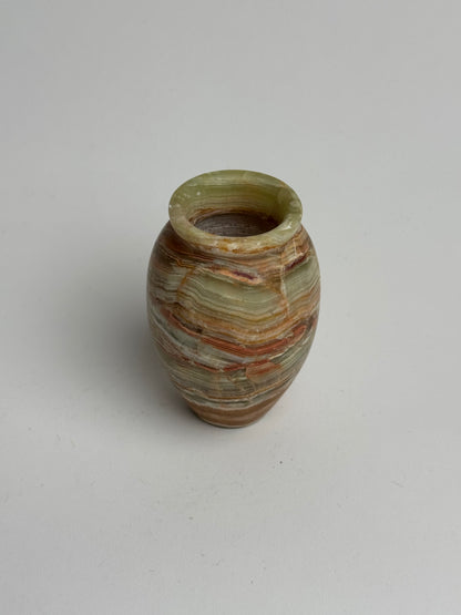 Vintage Onyx Vases