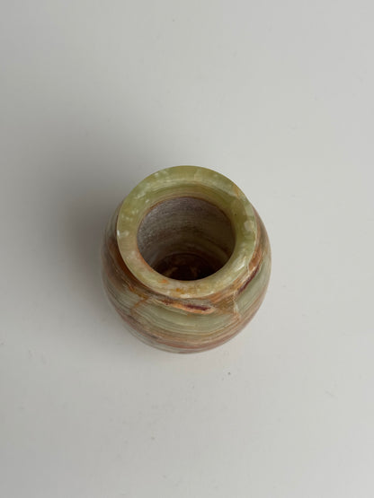 Vintage Onyx Vases