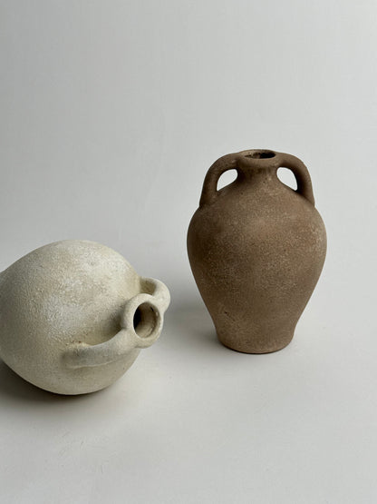 Up-cycled  |  Small twin handled amphoras