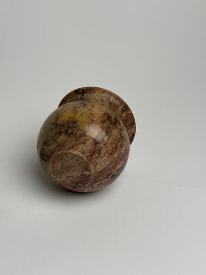 Natural Stone Mustard Pot