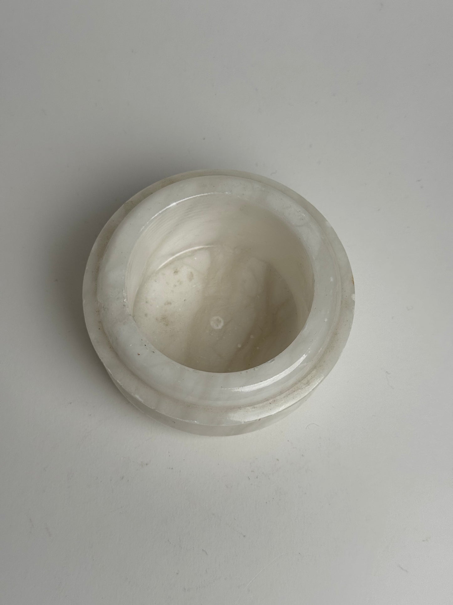 Carved Marble Dish