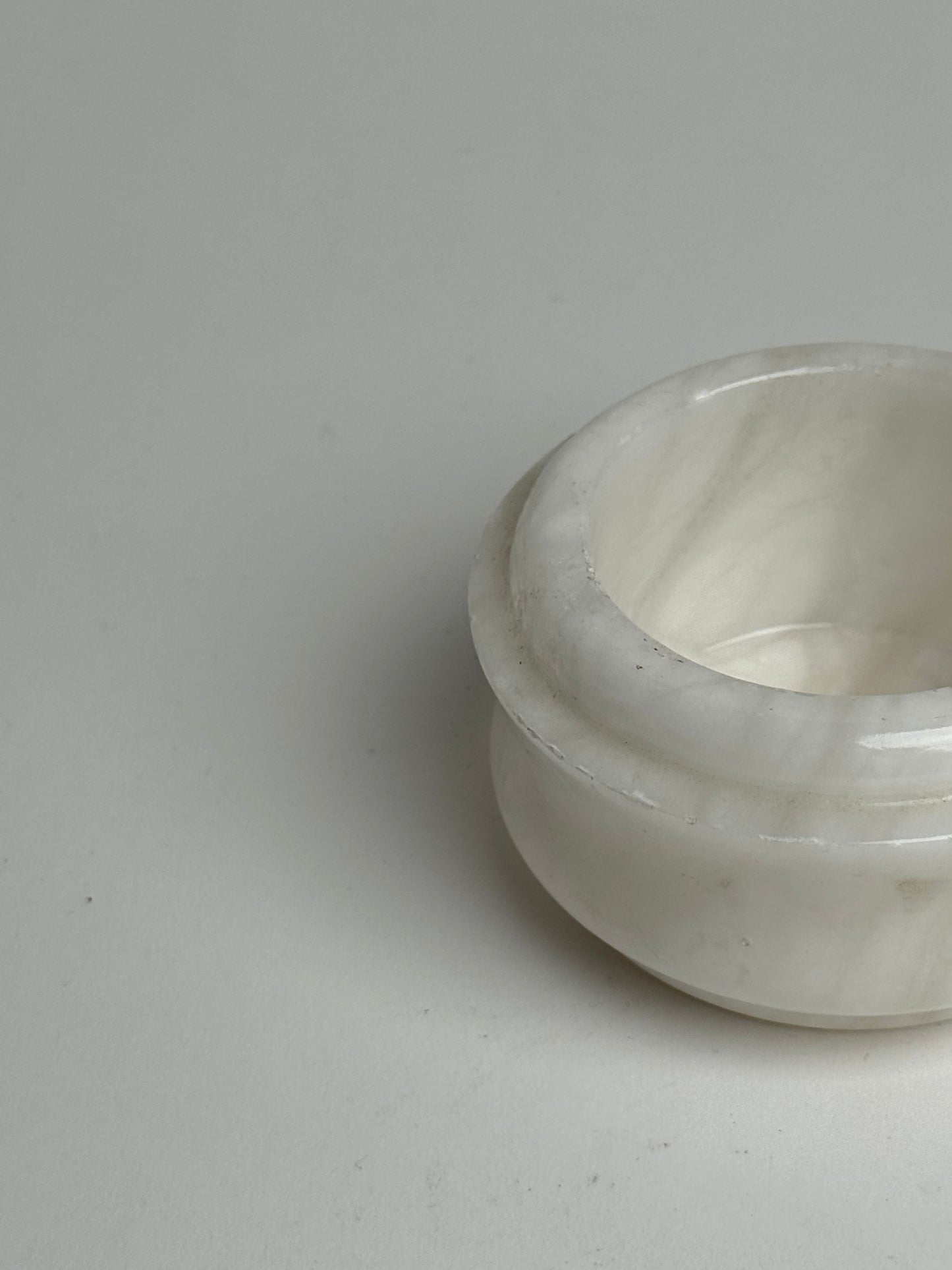 Carved Marble Dish