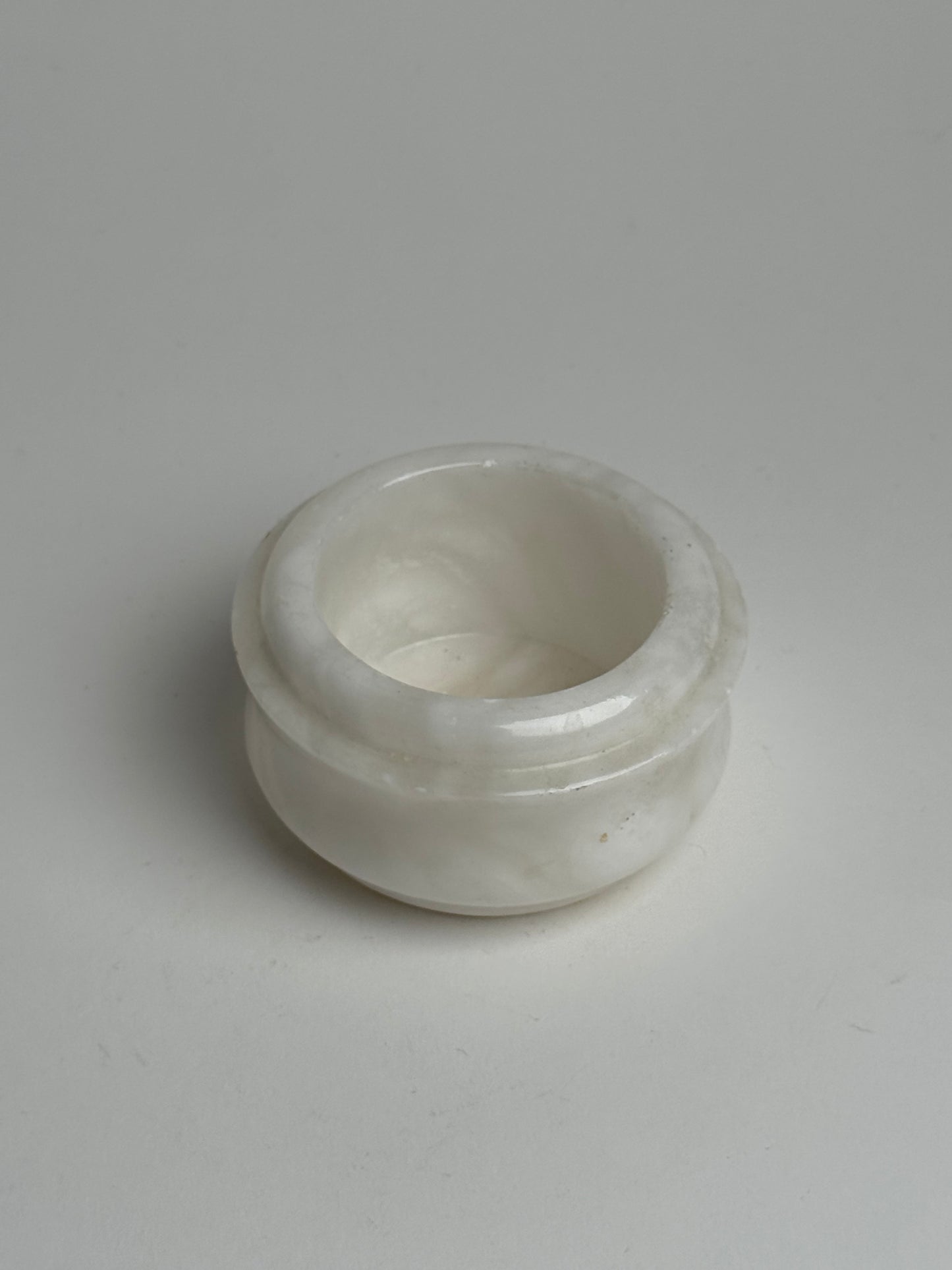 Carved Marble Dish