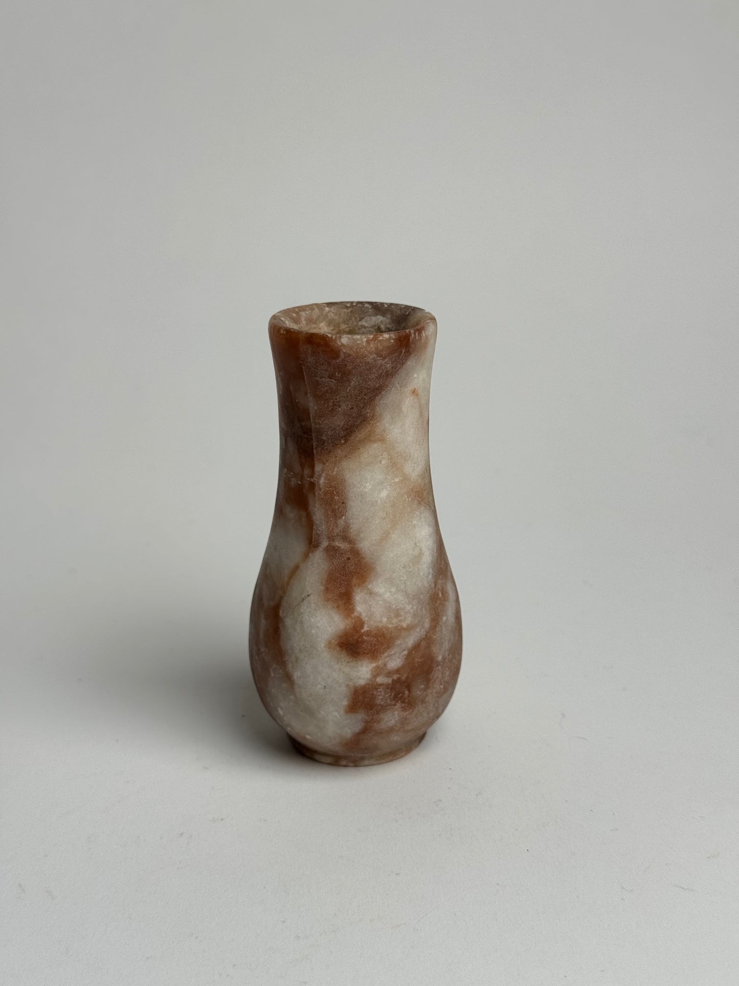 Vintage Carved Onyx Vase