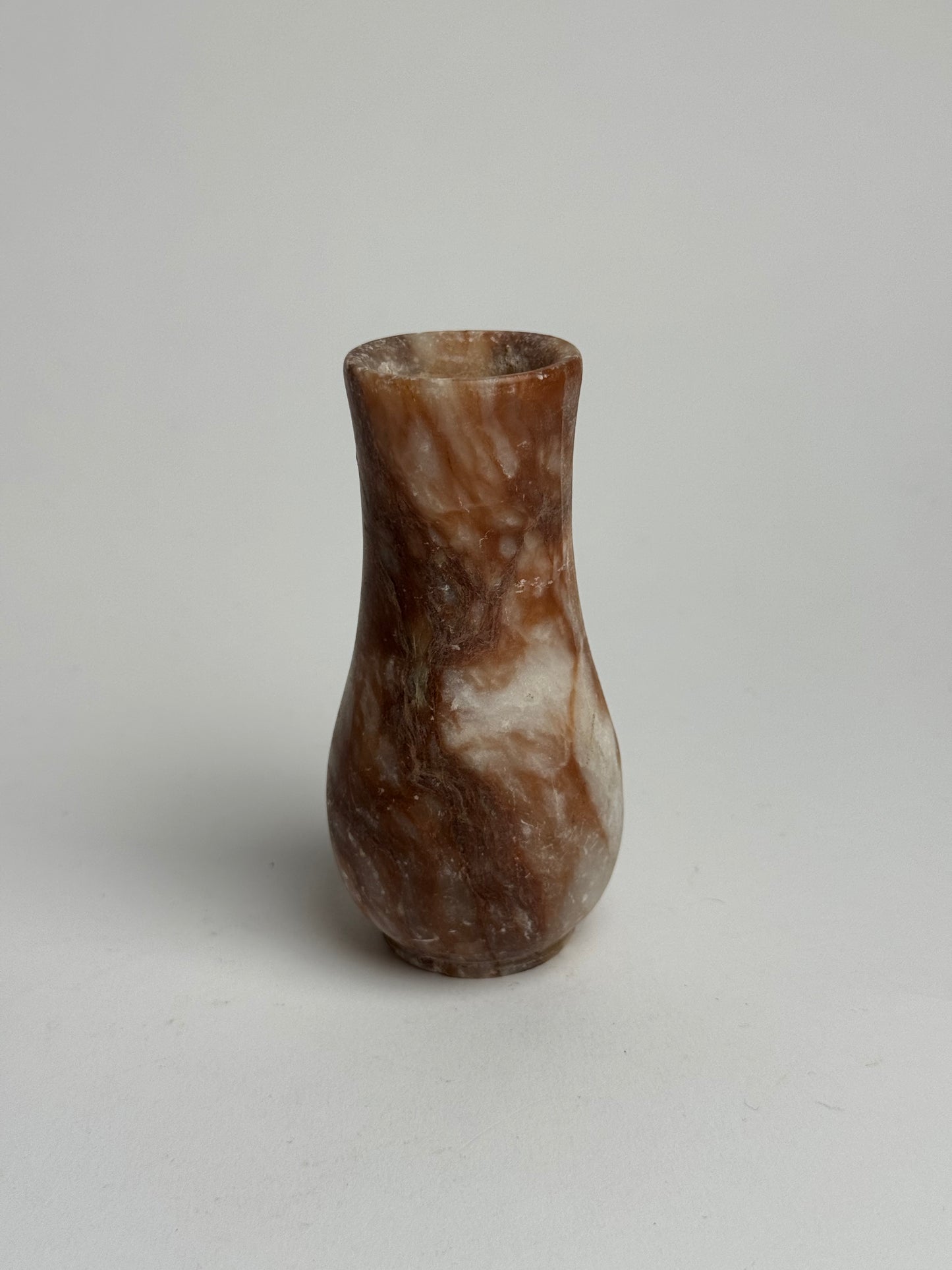 Vintage Carved Onyx Vase