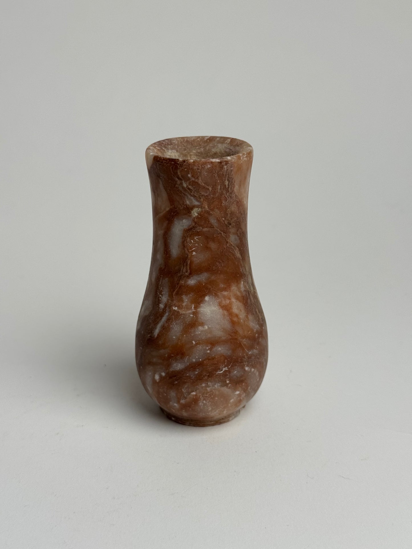 Vintage Carved Onyx Vase