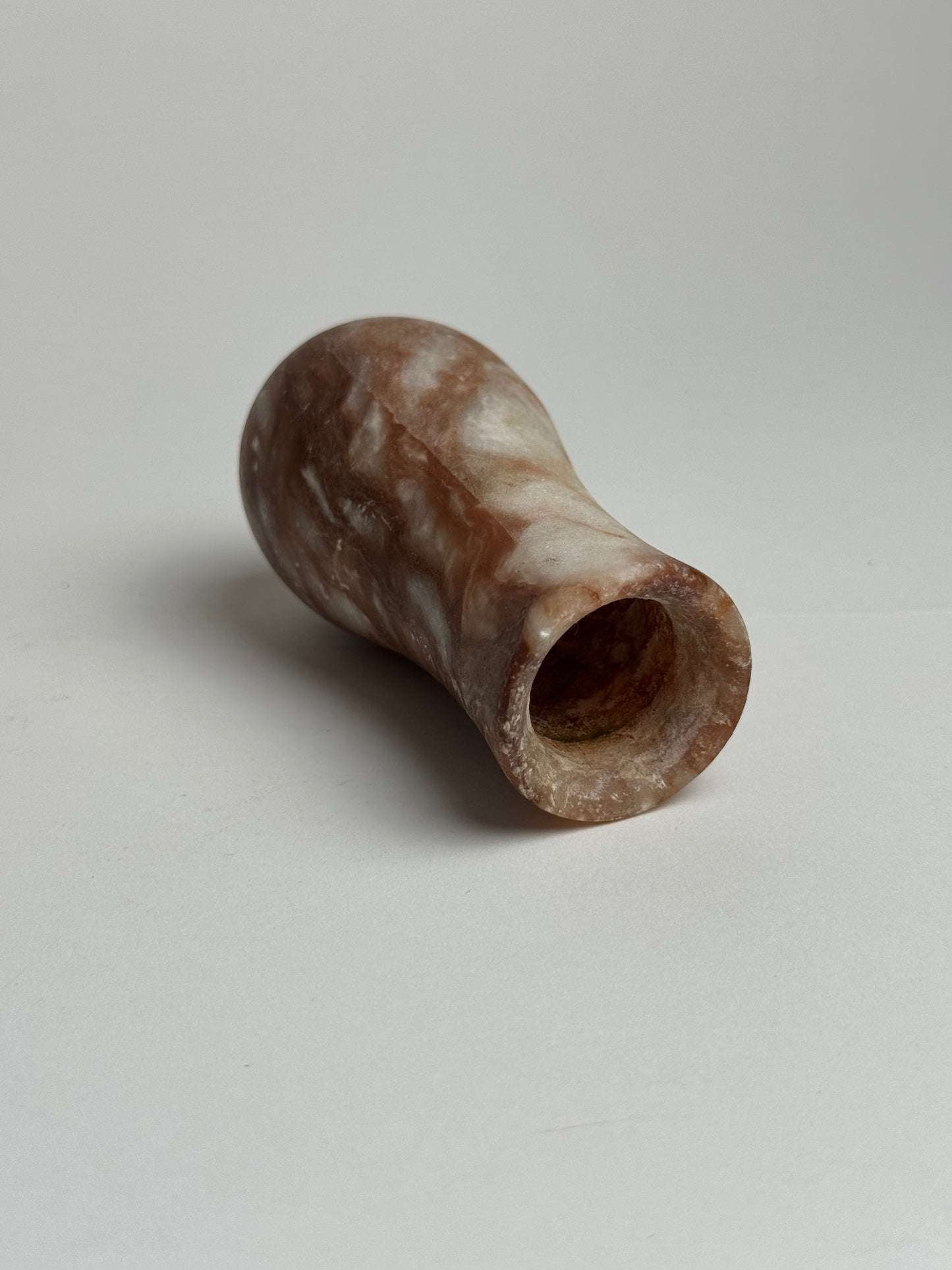 Vintage Carved Onyx Vase