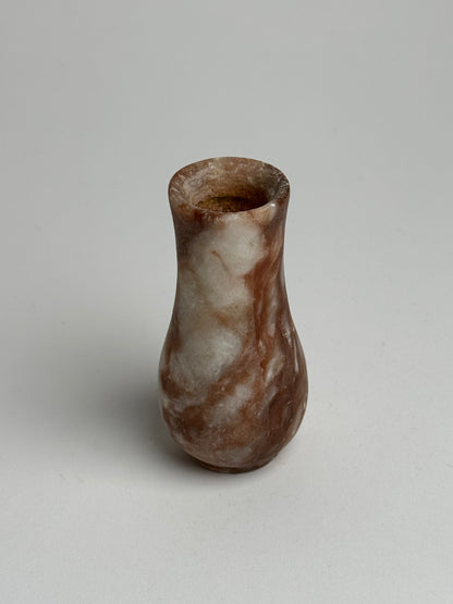 Vintage Carved Onyx Vase