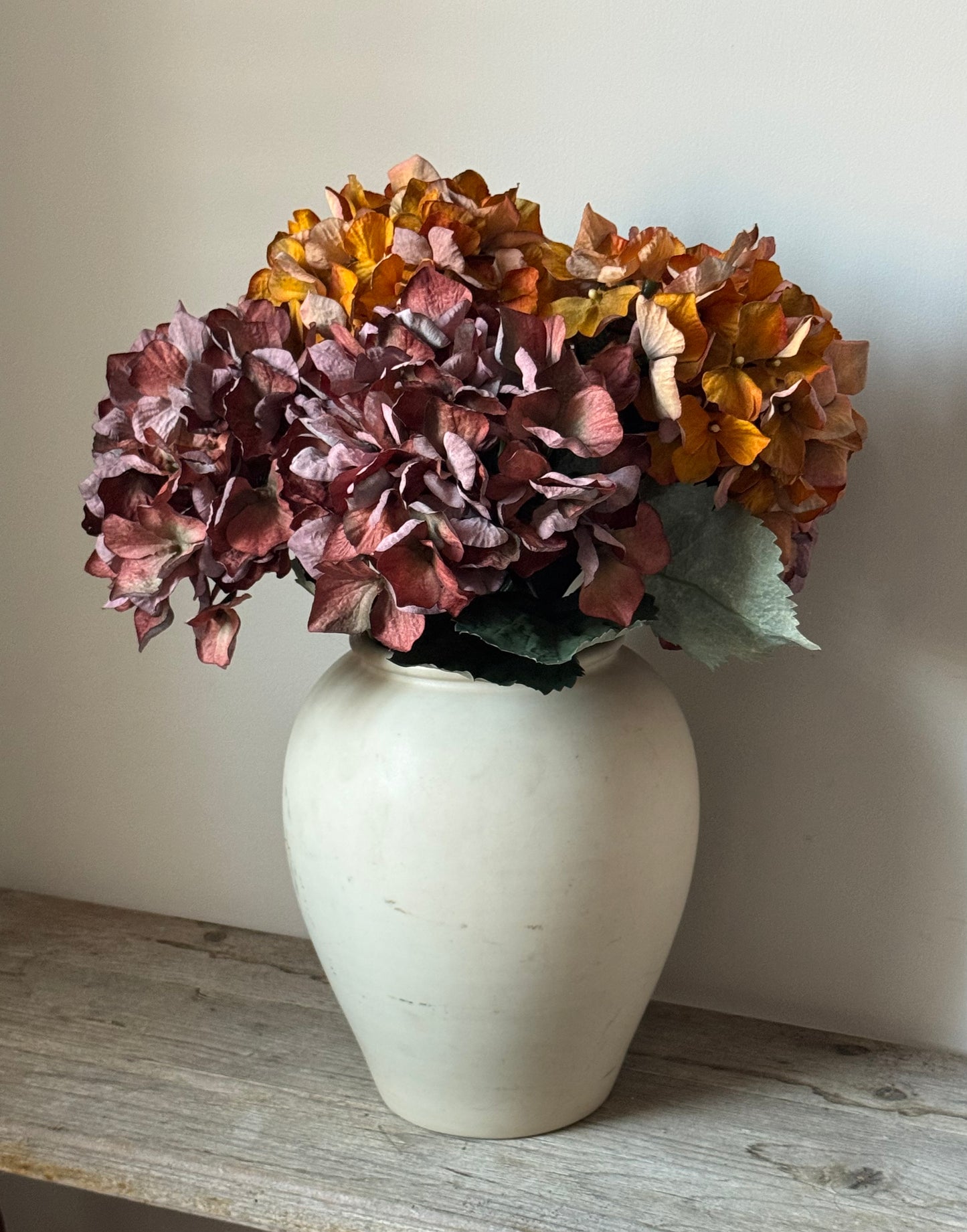 Faux Dried Hydrangea Stem