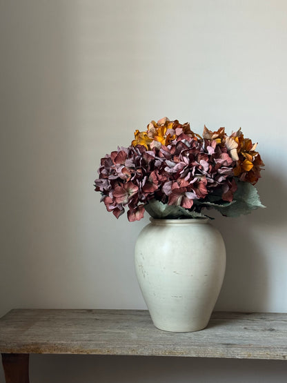 Faux Dried Hydrangea Stem