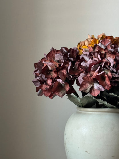 Faux Dried Hydrangea Stem