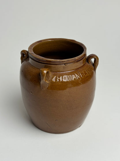 Glazed Storage Jar