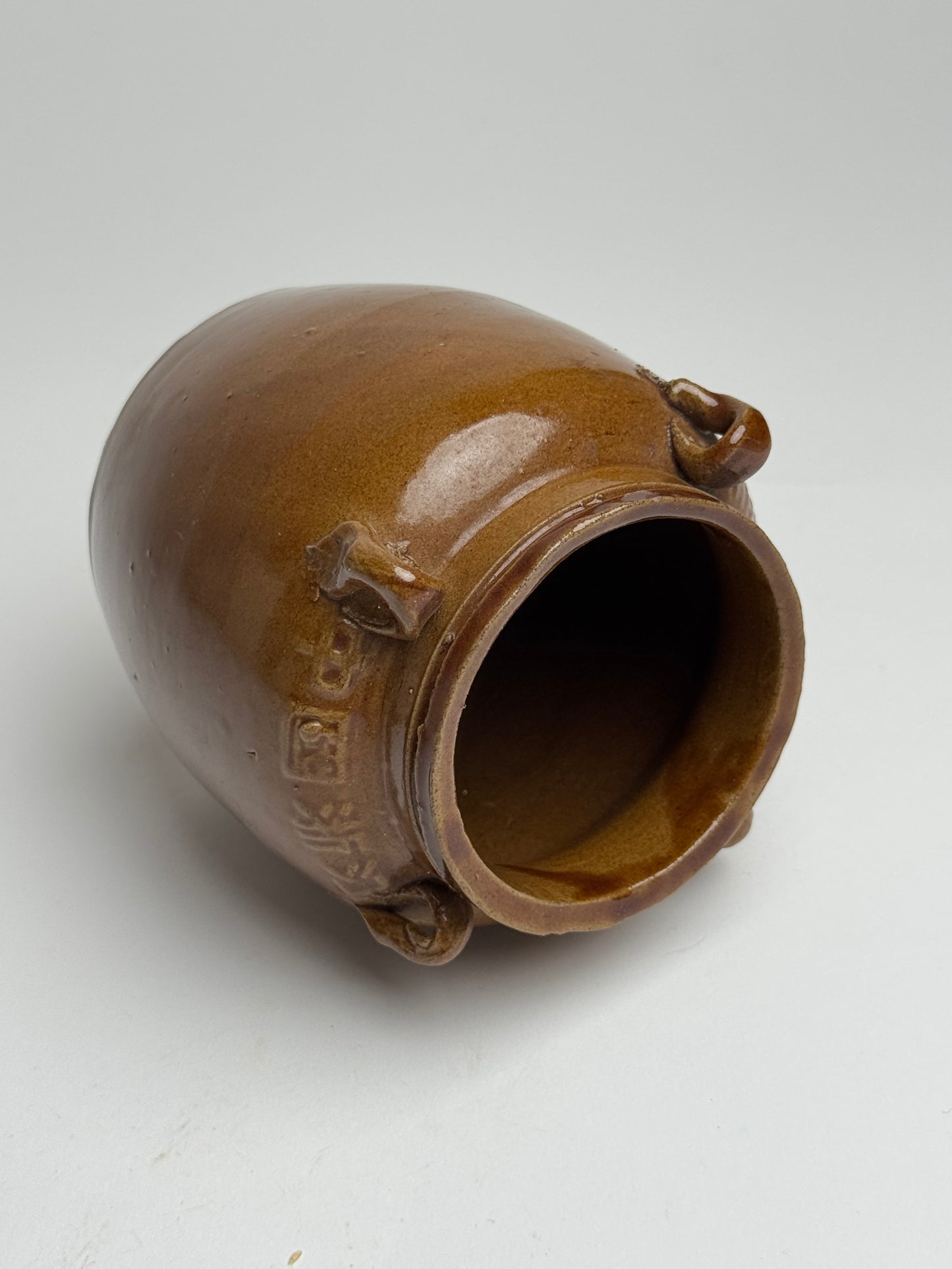 Glazed Storage Jar
