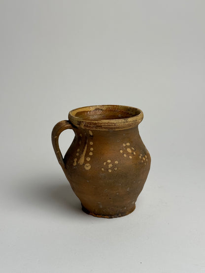 Small Earthenware Folk Jug