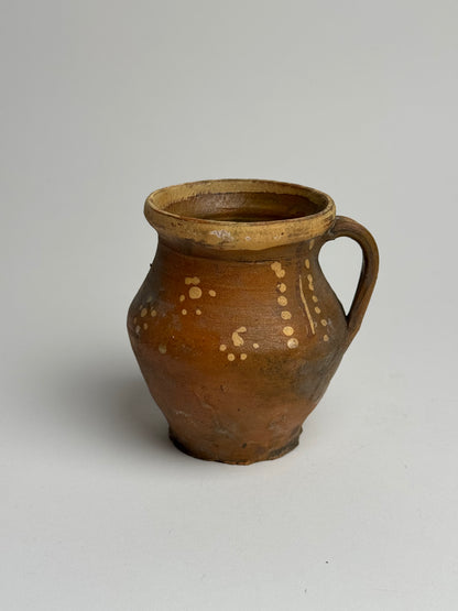 Small Earthenware Folk Jug