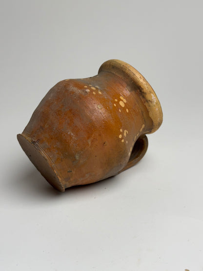 Small Earthenware Folk Jug