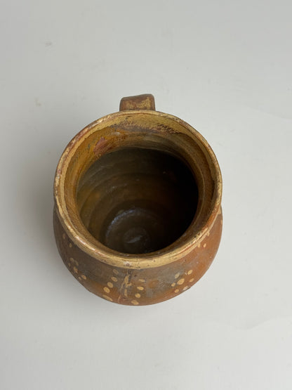 Small Earthenware Folk Jug