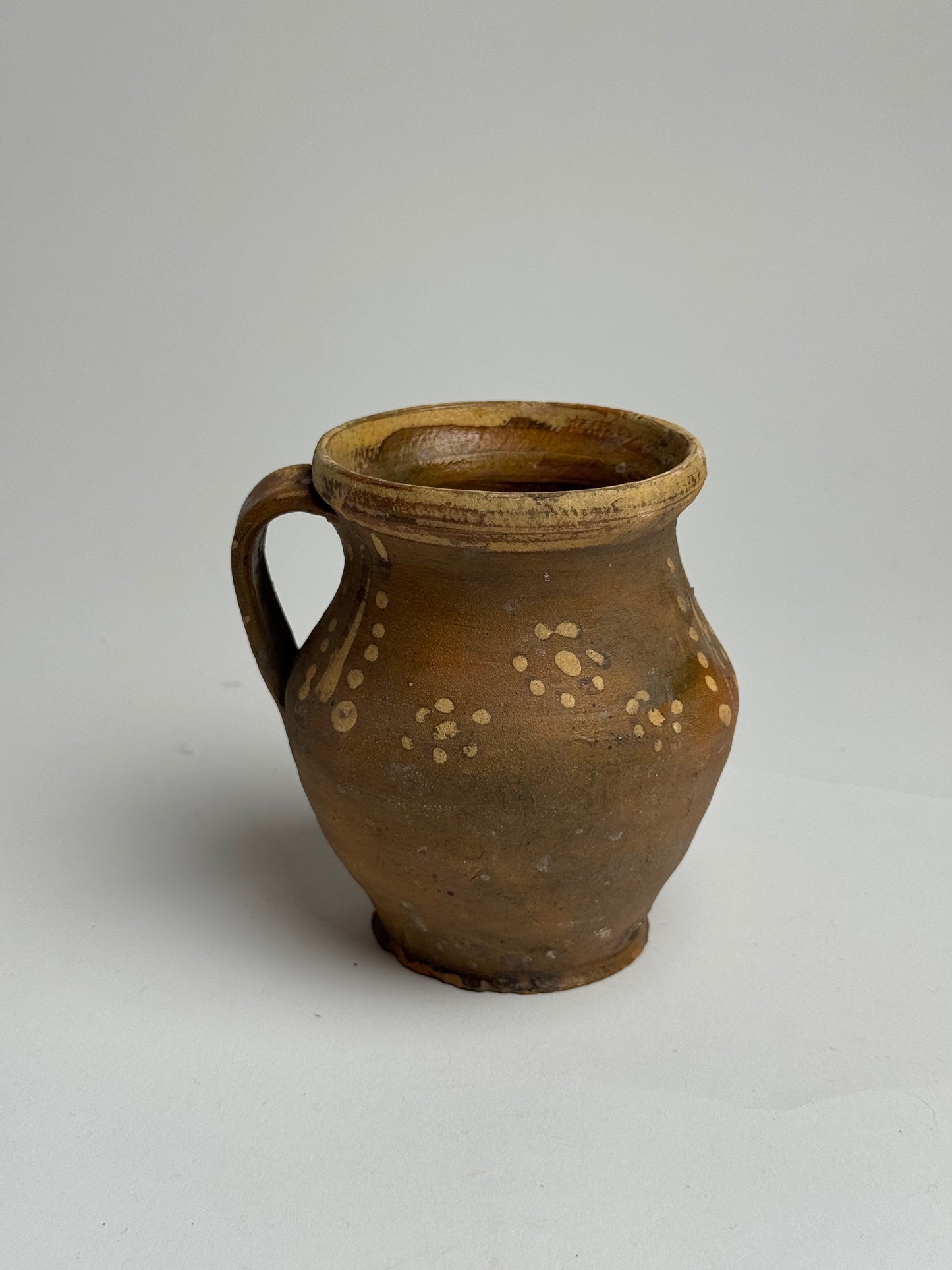 Small Earthenware Folk Jug