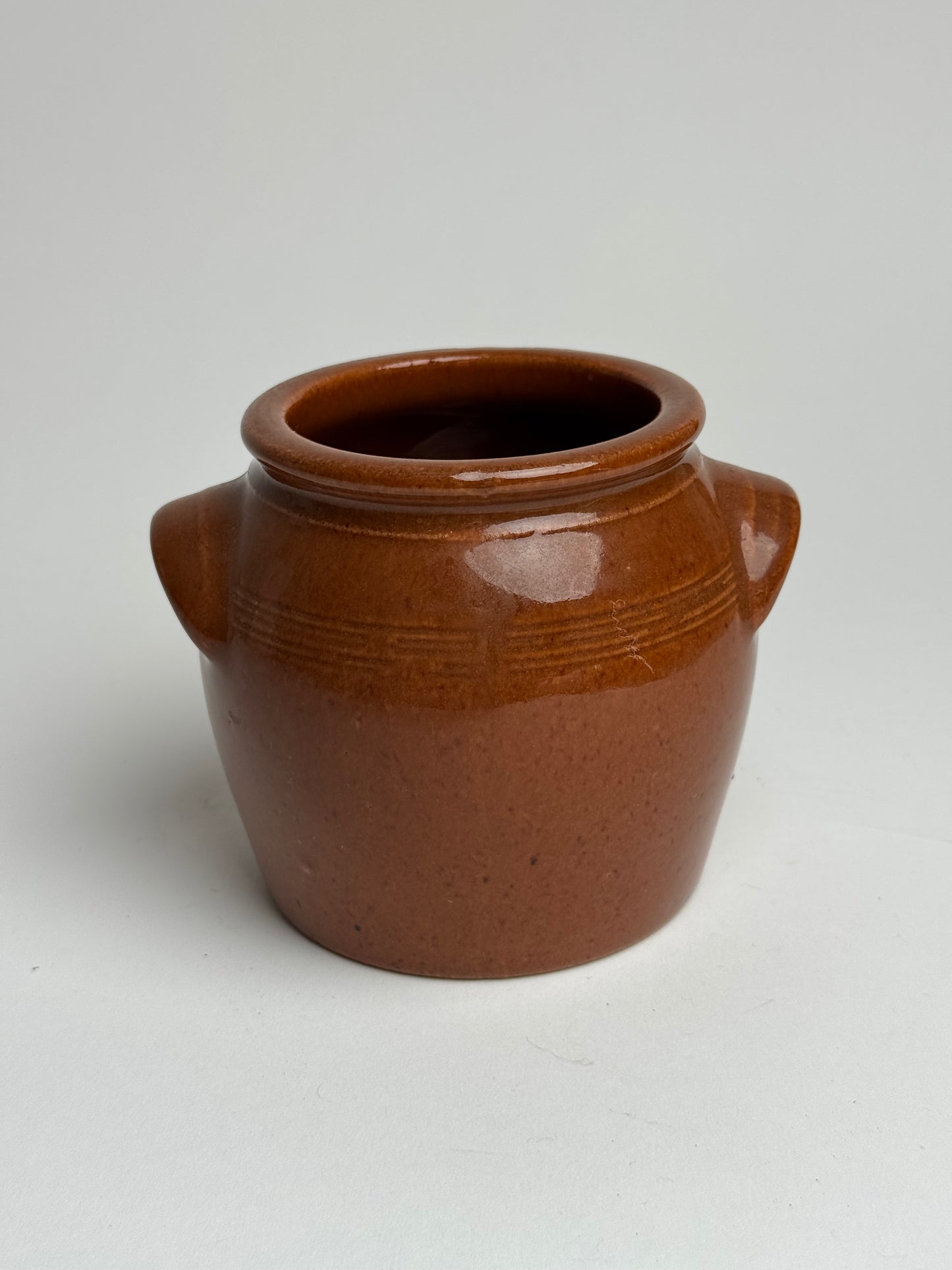 Small Rich Glaze Confit Pot