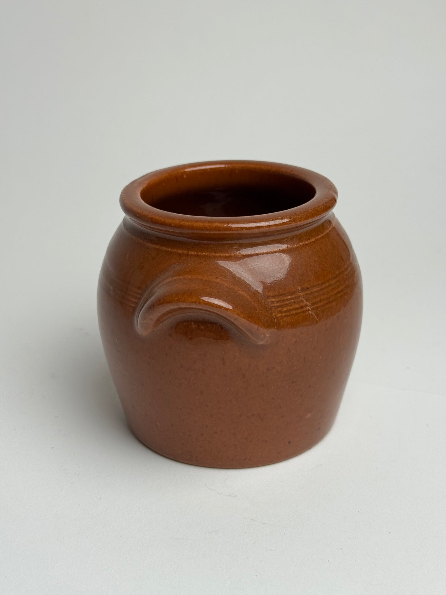 Small Rich Glaze Confit Pot