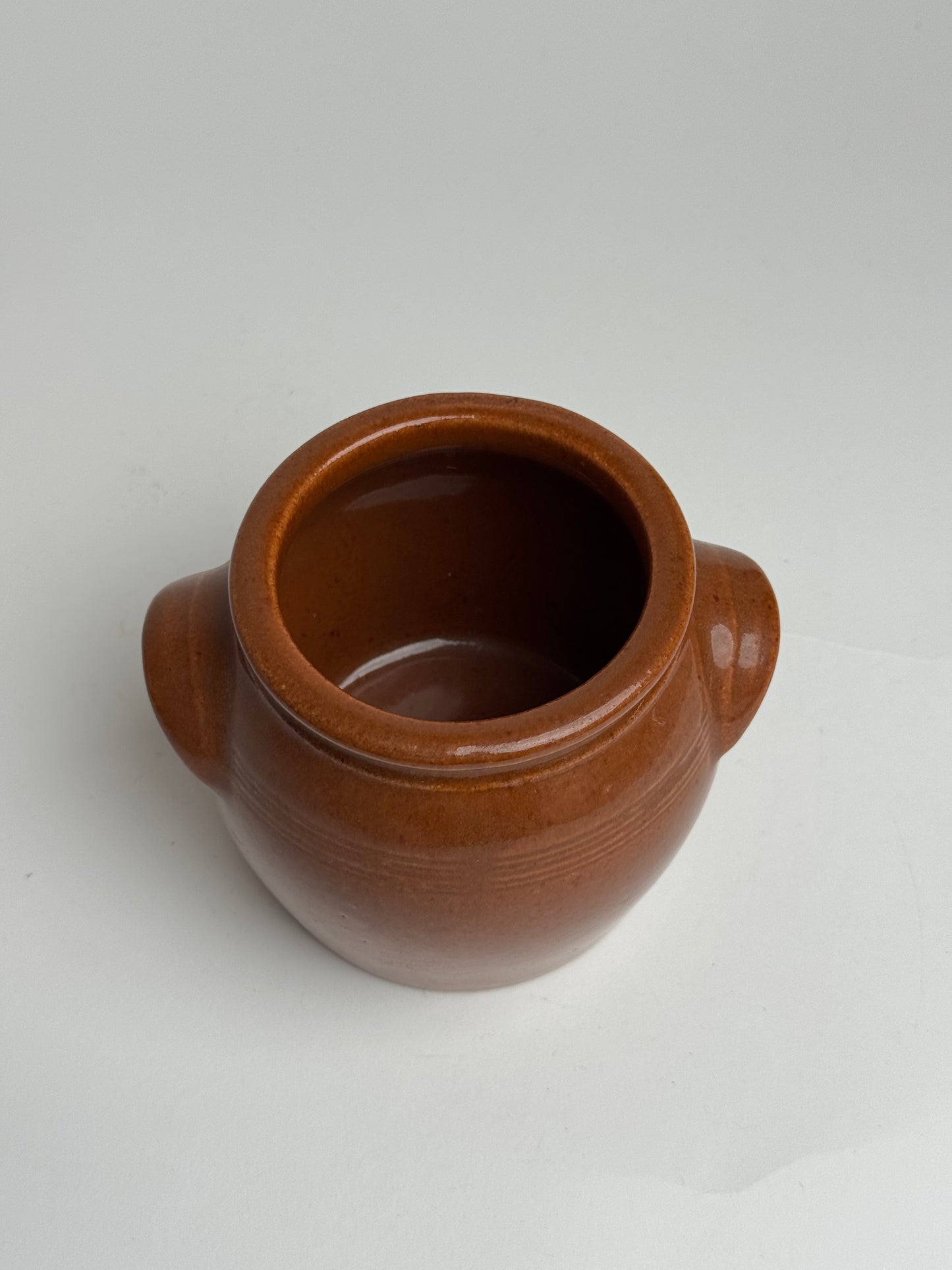 Small Rich Glaze Confit Pot