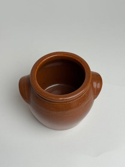 Small Rich Glaze Confit Pot