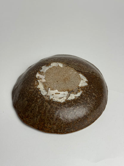 Glazed Pattern Stoneware Dish