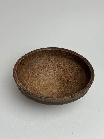 Earthy Brown Tapered Bowl