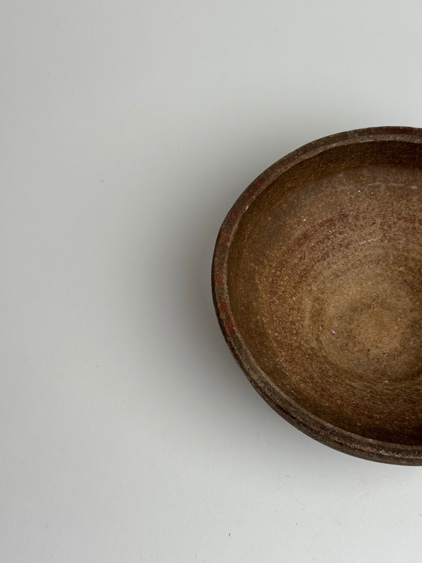 Earthy Brown Tapered Bowl