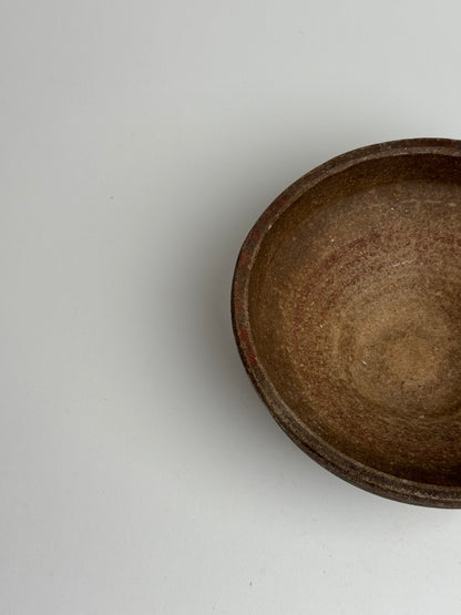 Earthy Brown Tapered Bowl