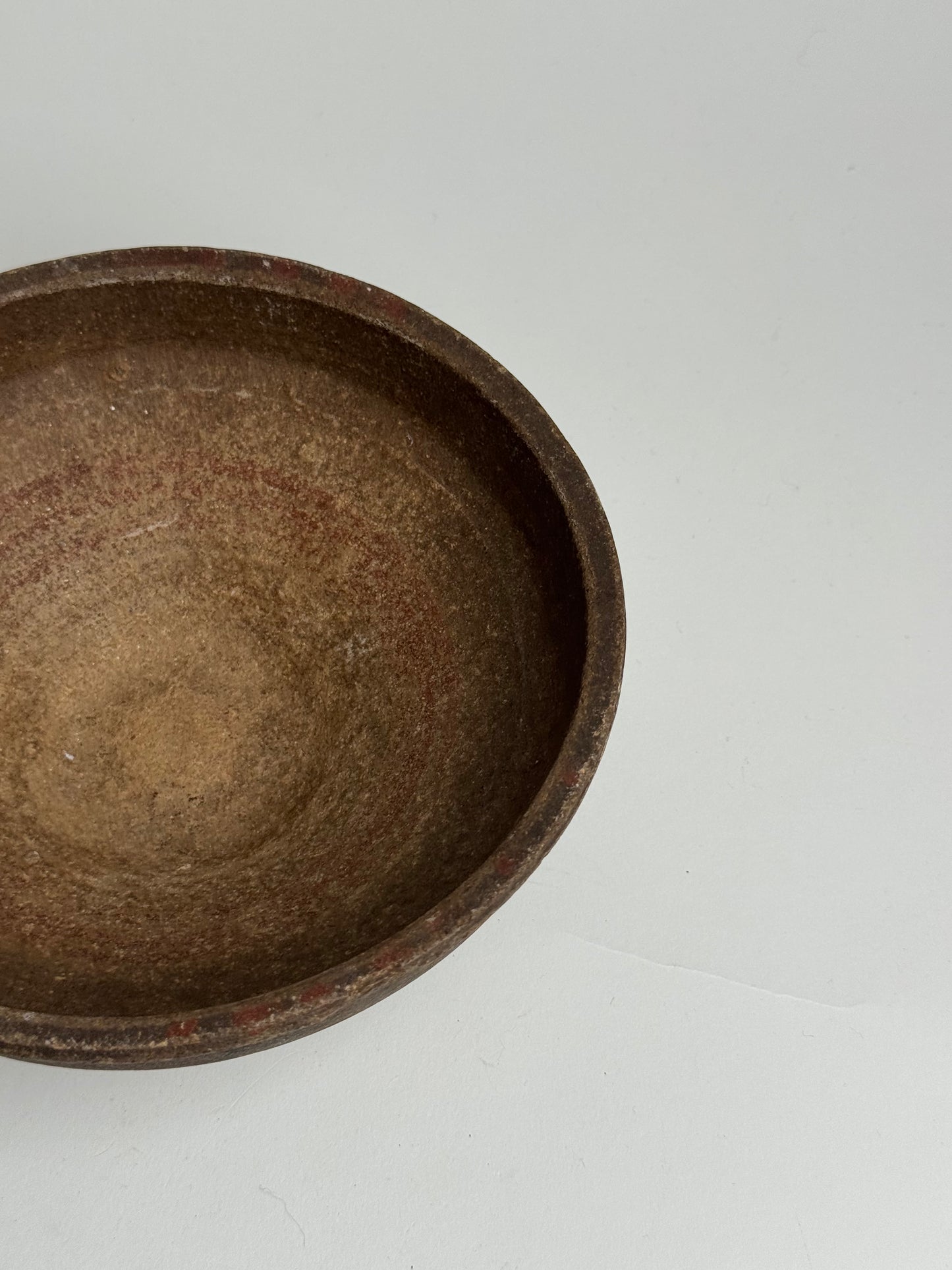 Earthy Brown Tapered Bowl