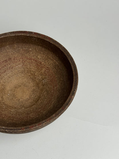 Earthy Brown Tapered Bowl