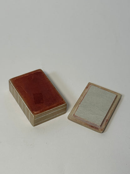Striped Stone Lidded Box